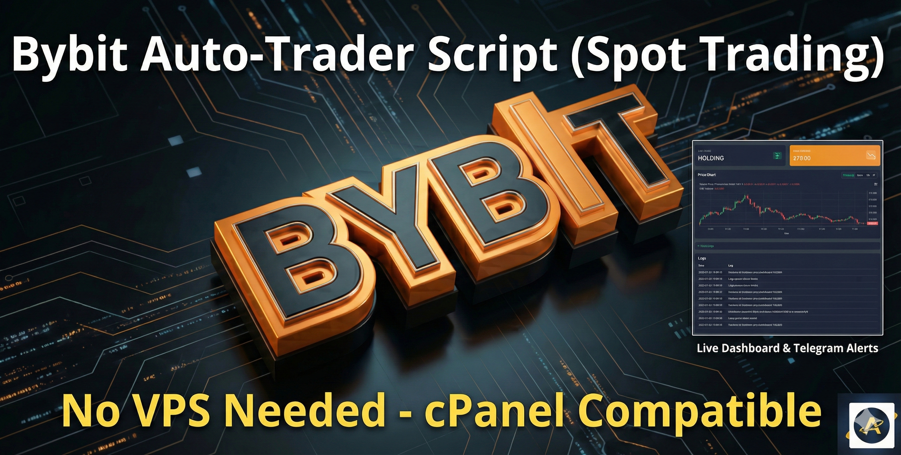 AutoTrader Pro 2.0: The Ultimate "Dip Hunter" Crypto Bot for Bybit