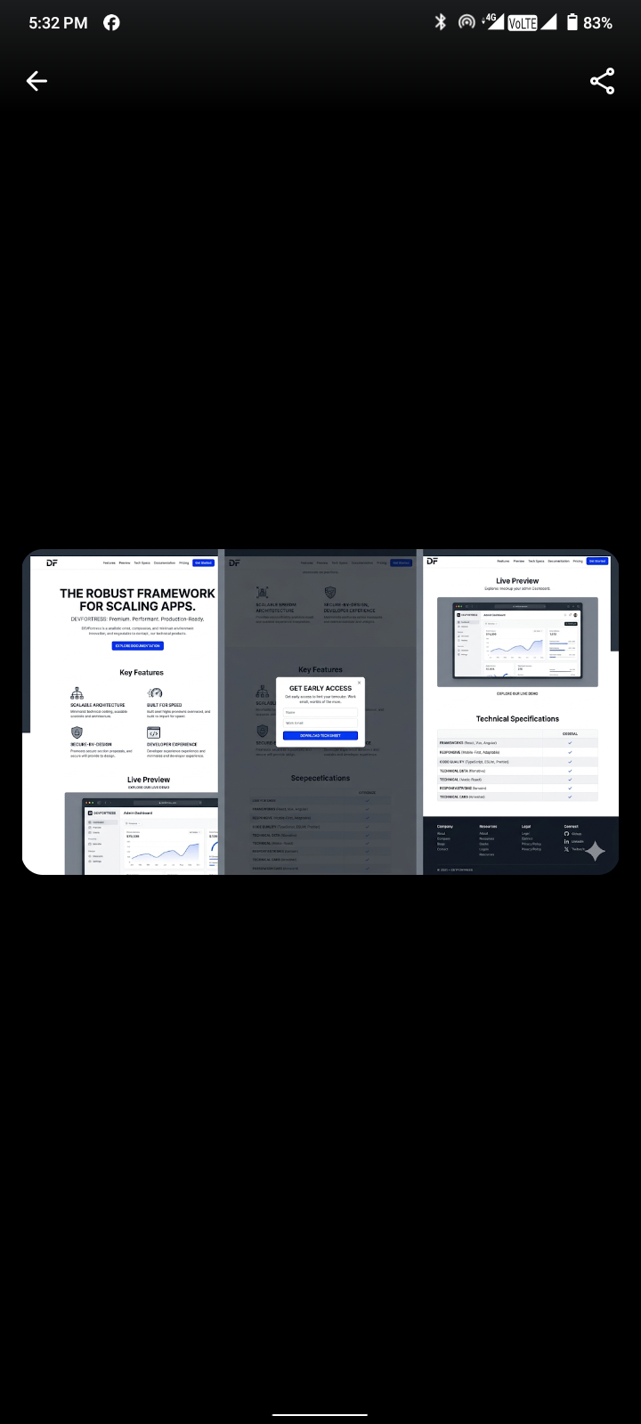 HopWeb - Modern Performance Landing Page Template for SaaS & Startups